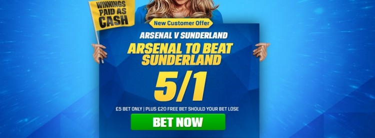 Arsenal v Sunderland betting tips